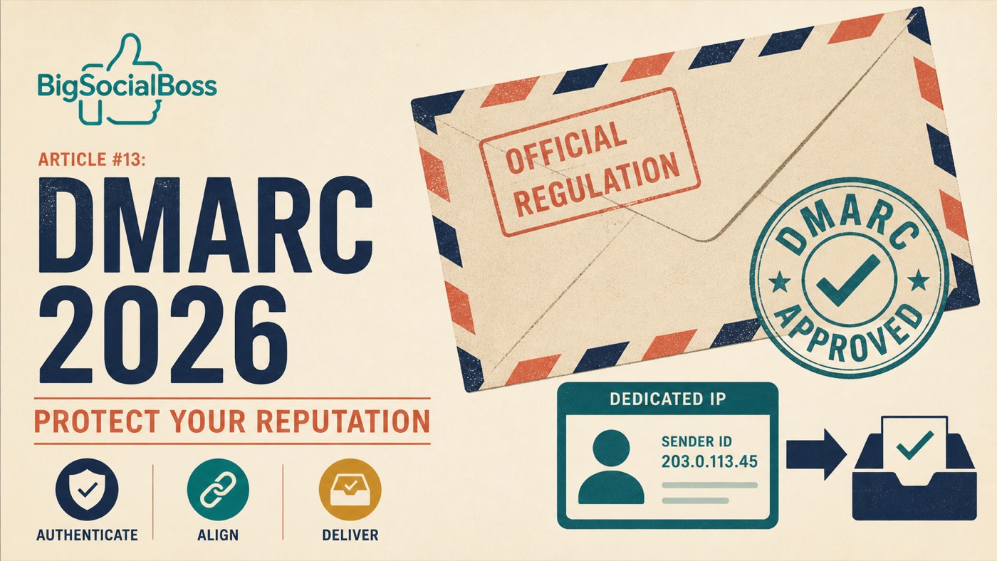 DMARC 2026 强制化：为什么你的邮件送达率突然暴跌