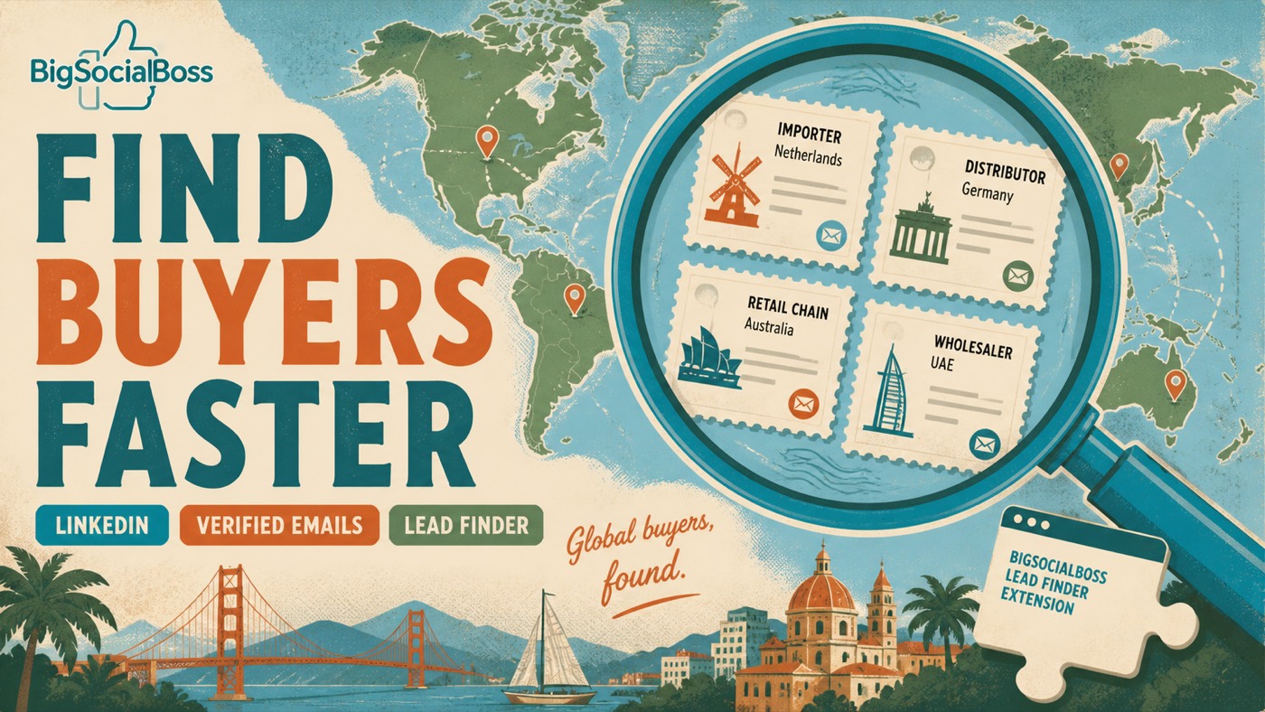 Lead Finder：LinkedIn 海外拓客与验真邮箱搜索插件