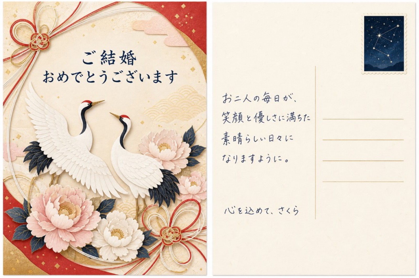 Anniversary still choosing you postcard